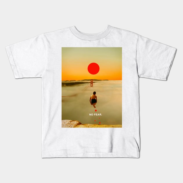 No Fear Kids T-Shirt by Dusty wave